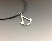 Sterling Silver "Assassin's Creed" Pendant
