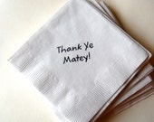 Pirate Party Beverage Napkins / Set of 50
