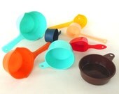 Plastic Measure Cup Vintage Kitchen Food Style Photo Props