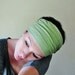 Mantis Green Hair Wrap - Head Scarf, Headband, Womens Hair Accessories - Pale Green Spring Summer Scarf