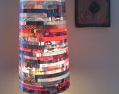 MAGAZINE ART - Lampshade Paper Recycled Upcycled Ecofriendly Art Home Decor Eco Lighting