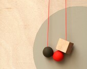 and a cube makes a necklace
