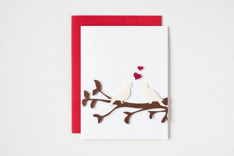 Lovey Dovey - 3D Handmade Card