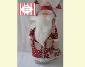 Santa claus Christmas  Pattern ,PDF Sewing pattern ,download e mail -special price