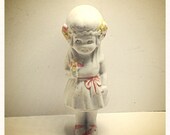 Vintage Bride Doll Cake Topper, Little Bisque Bride, Frozen Charlotte Bride, Penny Doll Bride, Wedding Decor