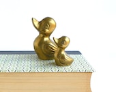 Brass Ducks Mommy & Baby