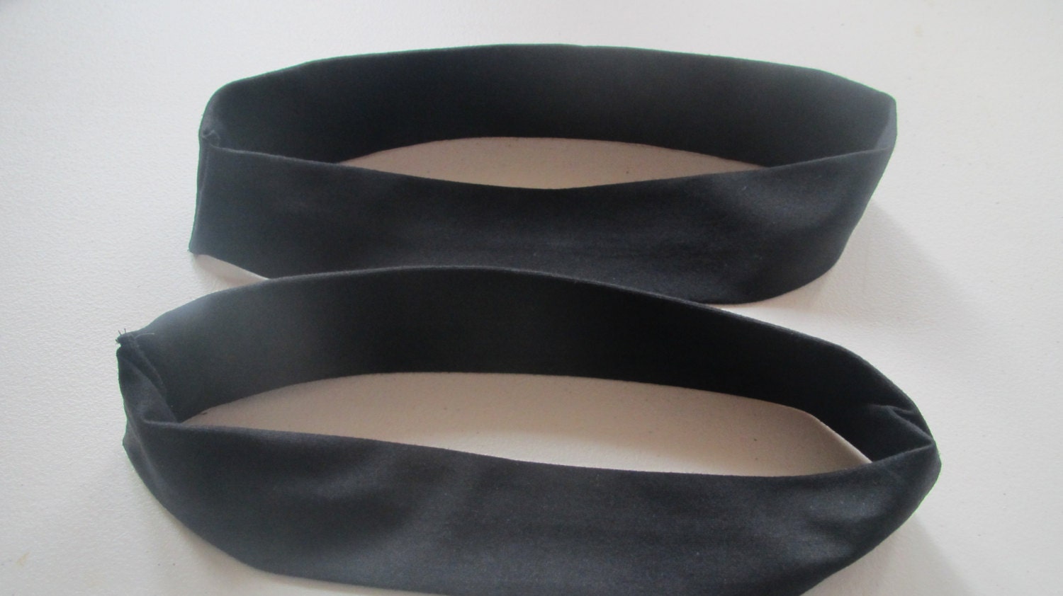 2 X thick black dreadlock hair ties - FREE SHIPPING