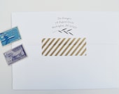 Botanical Custom Return Address Stamp