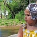 Couture chevron Headband: M2M Matilda Jane/baby headband/ shabby chic headband/ lace headband/ couture headband