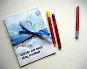 Kids colouring doodling. Adult colouring. Girl artist book. Concertina book. Kids watercolour illustration. Line drawing illustration.