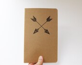 Crossing Arrows Notebook, large moleskine journal