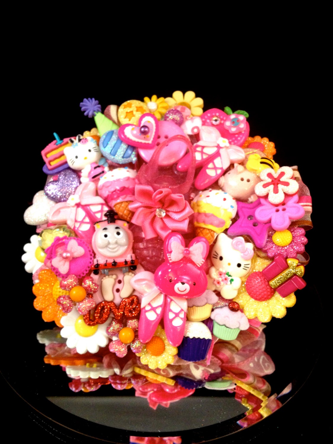 Magnetic New Mommy To Be Embellished It's A Girl Baby Shower Corsage