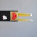 Danish Pear Yellow Tiny Taper Candles - 2 boxes