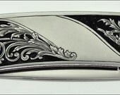 Hand Engraved Pocket Knife