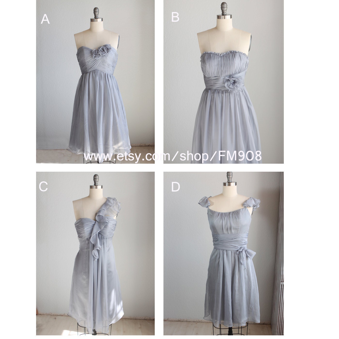 mix match bridesmaid dresses / Romantic / pale pastel / dresses /Fairy / Dreamy / Bridesmaid / Party / wedding / Bride (E001)