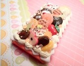 Sweet Deco Kawaii Apples and Oranges Decoden Case for iPhone 4 4s