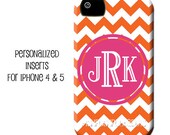 Personalized iPhone 4 or iPhone 5 Inserts