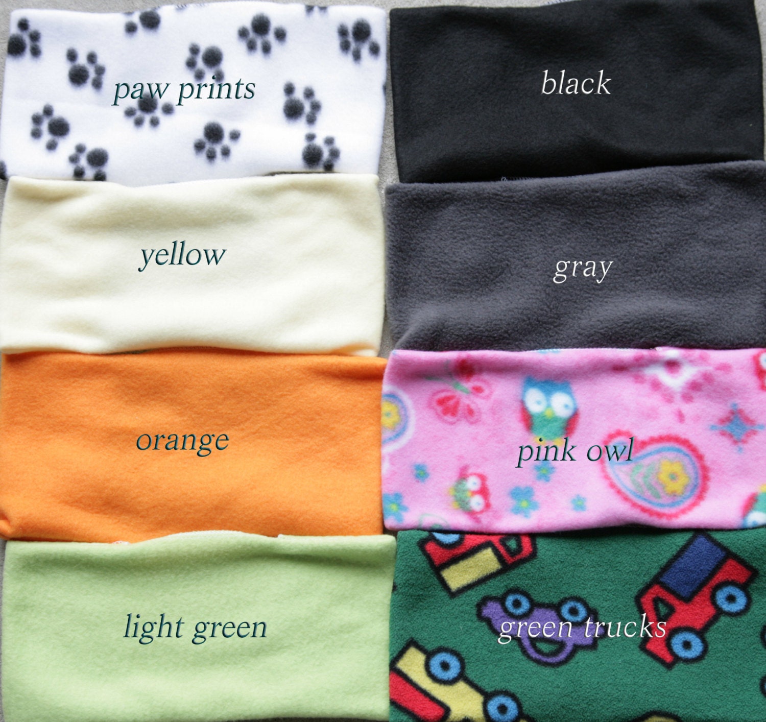 Swiffer Sweeper your choice pattern, Pledge Duster reusable fleece covers, washable pad covers