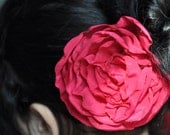 Re-purposed magenta flower