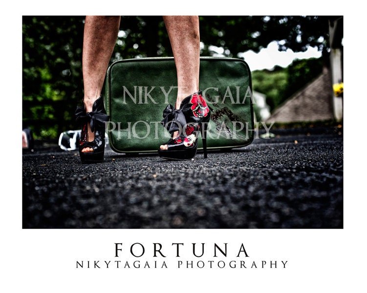 8x10 Fortuna Horror Dark Art Still Print - NikytaGaia Photography