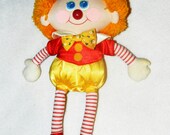 Vintage 1985 Amtoy American Greetings Clown