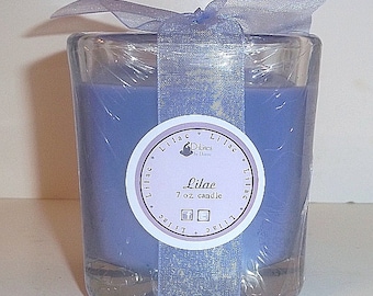Lilac 7 oz. candle, container jar candle