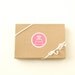 The Whimsical Wedding Cake Topper in Gold and Magenta - Ready to ship