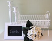 Beautiful Vintage Mid-century Stand Repurposed for Wedding or Shower Card Holder