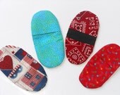 MINI PINCHER "Bright" Potholders, Handmade, Housewares, Home Decor