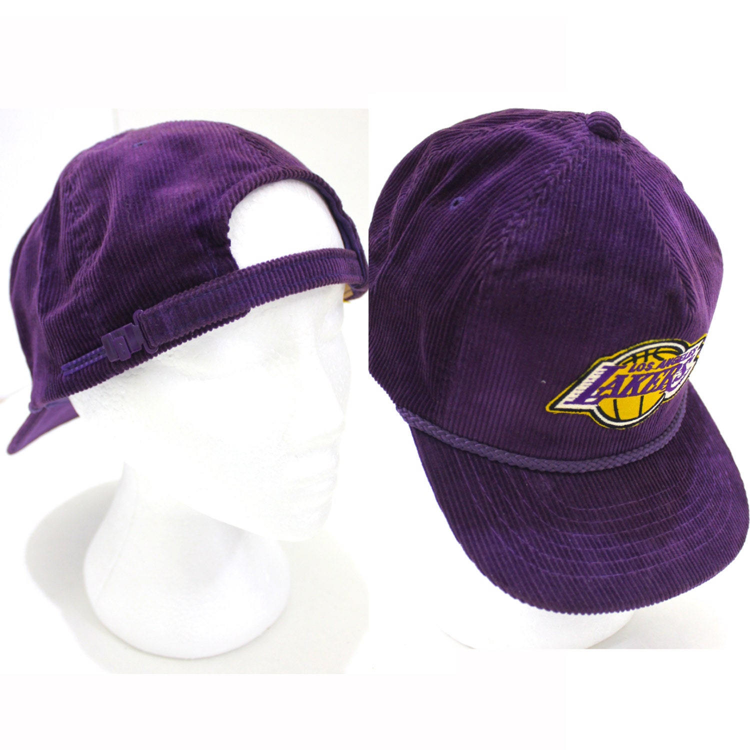 VIntage Retro Los Angeles Lakers Snapback Hat