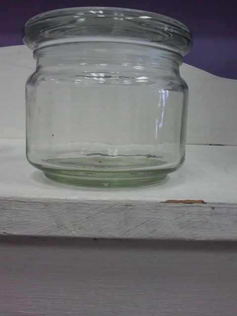 6 8oz Candle Jars With Glass Lids
