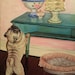 Pug painting is an original oil painting entitled "Buck wants Cake"...for obvious reasons
