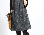 Spring cotton pile collar the Patchwork tunic long sleeve dress Bottoming shirt