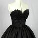 Alluring intricacy, 50s inspired ball dress with beautiful bust detail. Can be made to measure. All sizes are welcome.