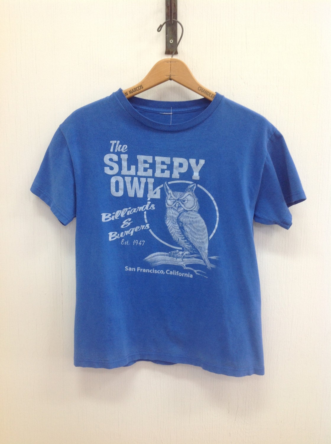 Vtg Sleepy Owl t shirt medium