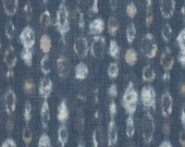 Amba Home Decor Fabric - Indigo and Grey