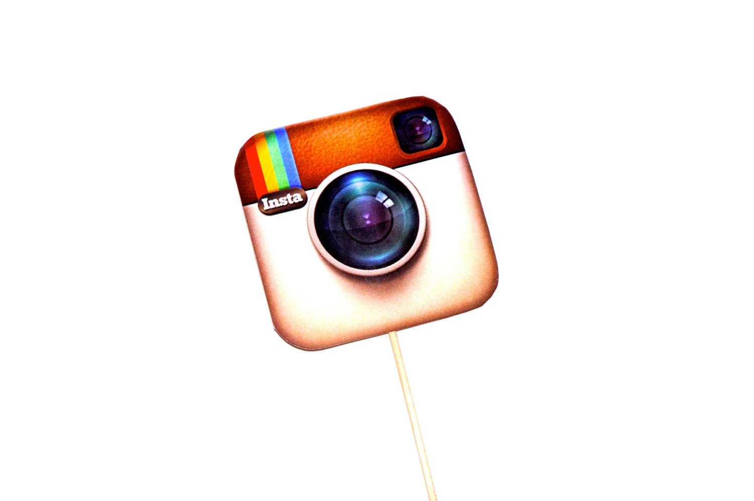 Photo Booth Props - Instagram Camera Photo Prop - Instagram app Photobooth Prop - Great for weddings, birthdays, parties