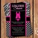 Lingerie Shower Invitations
