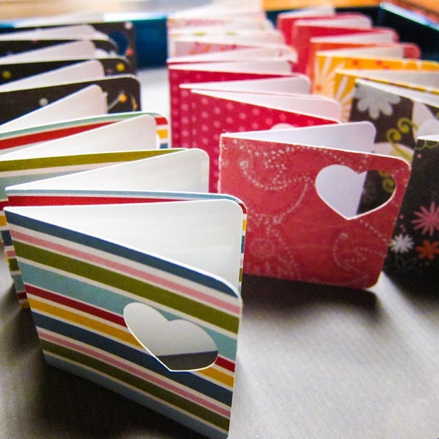 Handmade Cards - Lunchbox Love Notes - Floral Style - Set of 24