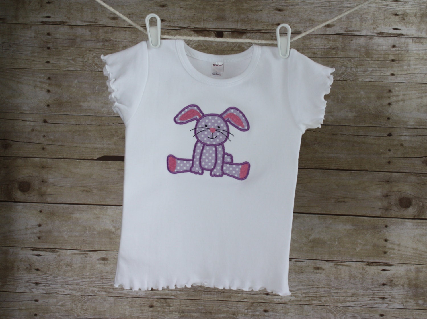 Floppy Easter Bunny Ruffle Shirt - Sew Jewell