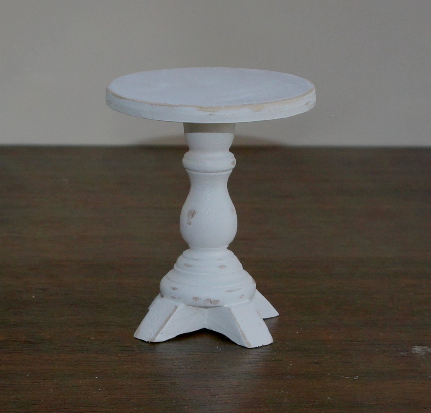 1:6 scale White Sofa Table for OOAK Dollhouse or Diorama (Blythe, Barbie, 12'' Fashion dolls, Bratz, Momoko)