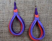 Pipa Knot- Suede Earrings
