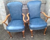 Vintage leather chairs