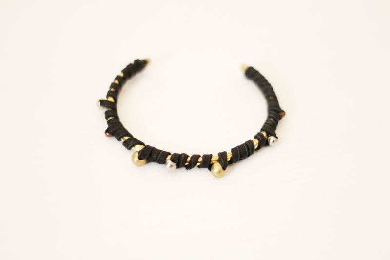 Wrapped Leather Bracelet