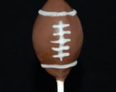 FOOTBALL CAKE POPS,  Please see other posts for more sports related cake pops