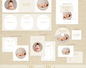 MORNING MEADOW Premade Photography Marketing Template Set INCLUDING Logo