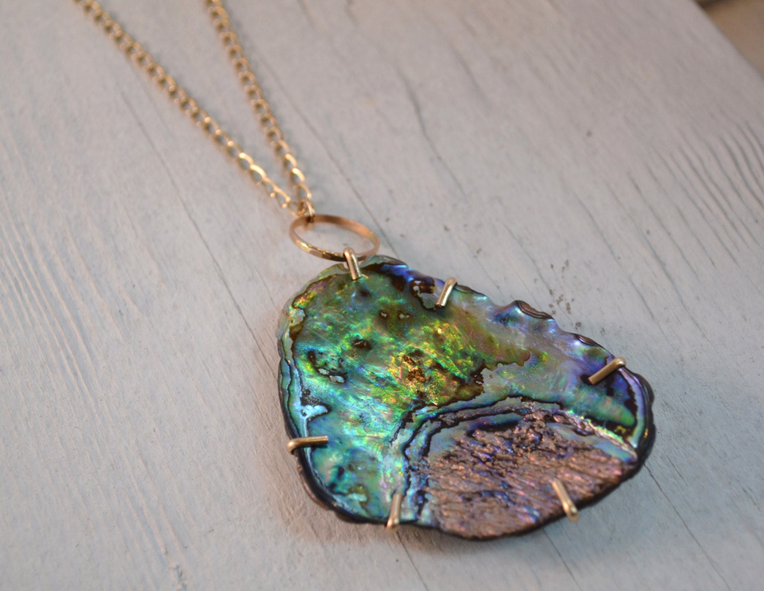 Coastal Sunset Necklace- Gold Filled