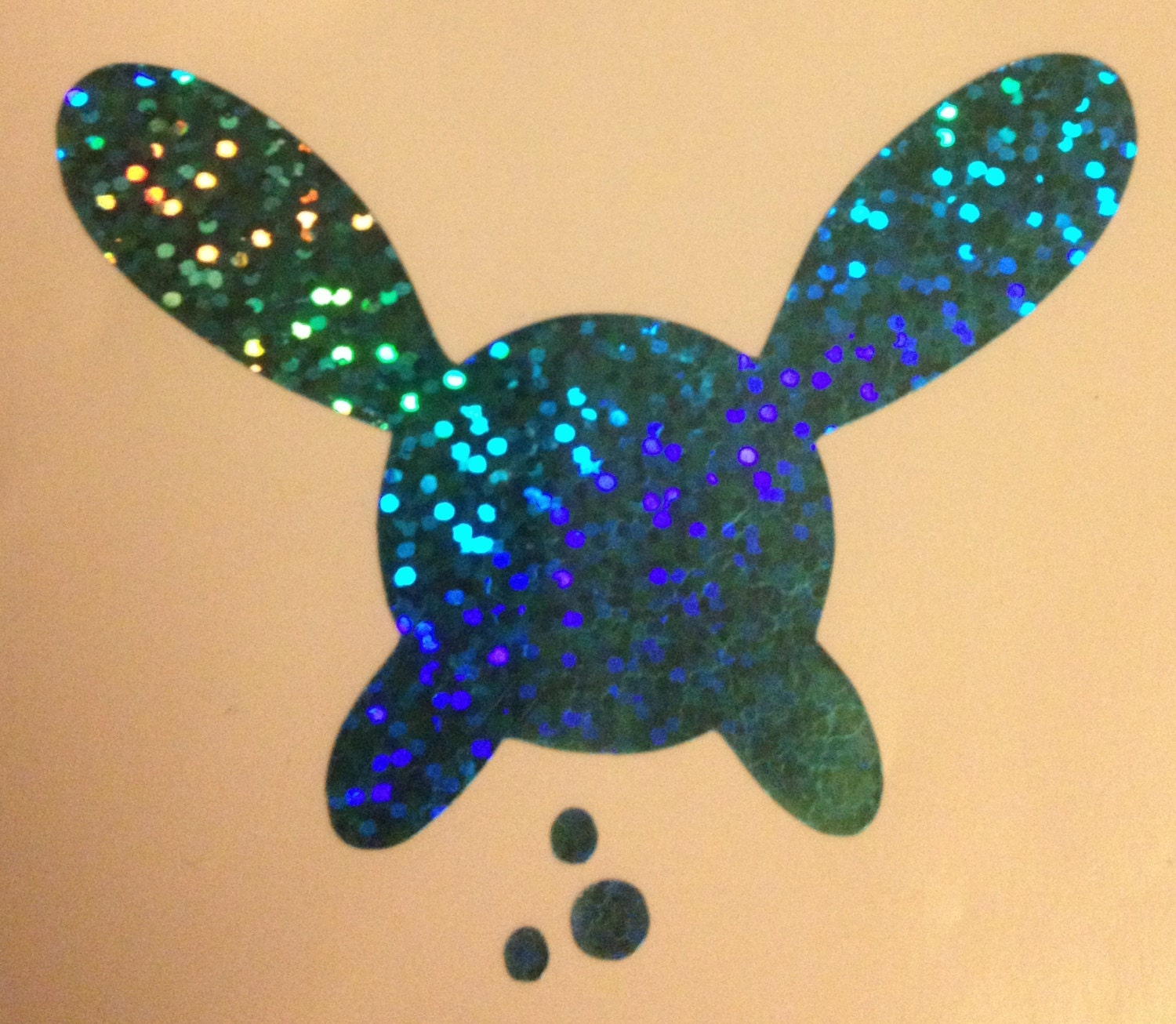 Legend of Zelda Navi inspired reflective decal