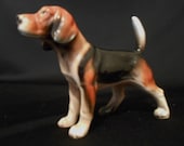 Vintage UCGC Ucagco Porcelain Beagle Figurine - Japan.