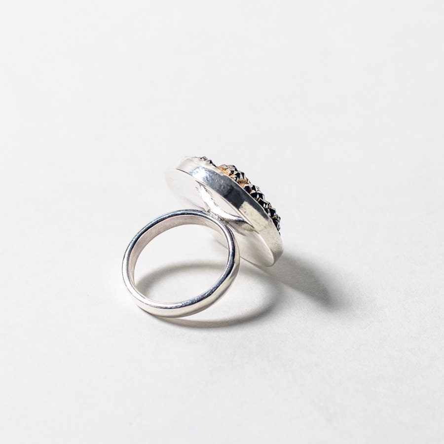 Stardust Ring - Gold Tone